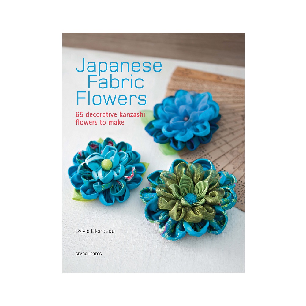 Raamat `Japanese Fabric Flowers`