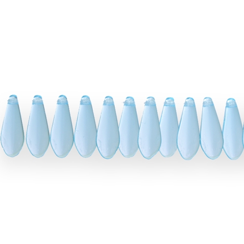 Tilgakujuline ülalt risti läbistatud (Jablonex) 16x6mm klaashelmes