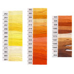 Anchor mouline, cotton floss, Color Palette No.1