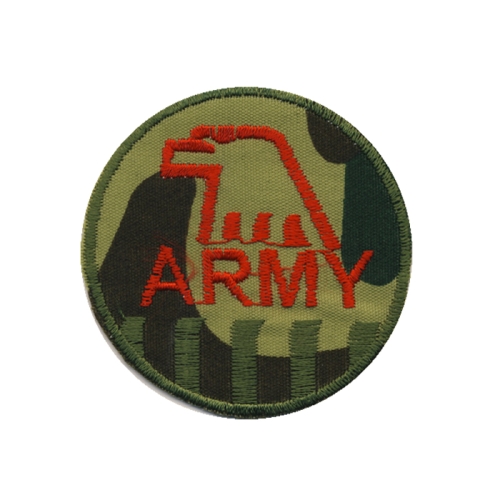 Triigitav aplikatsioon; Army logo 6 cm