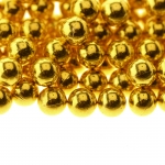 Holeless Plastic beads, ø8mm