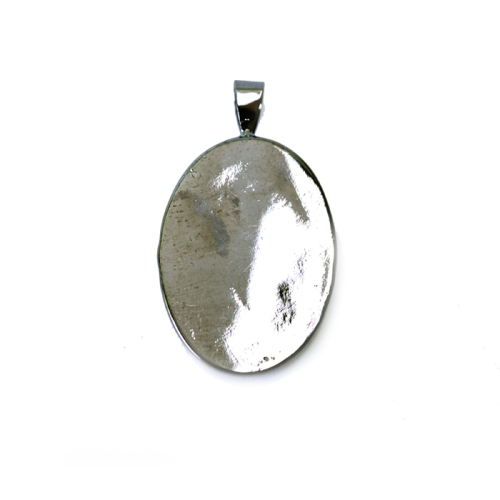 Ripatsi toorik liimitava medaljoni pesaga / 31 x 22mm