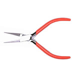 Non-Serrated Long Flat Nose Pliers