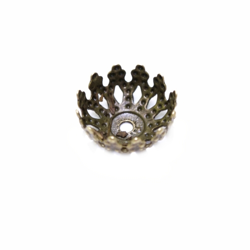 Pitsiline lillekujuline pärlikübar , 8 x 3,5mm
