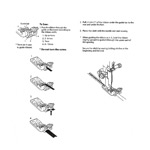 Лапка для пришивания тесьмы и блёсток RS 202-090-009 Janome макс ширина стежка 9 мм