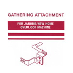 Gathering Attachment for Overlock, sergers Janome, Elna, Art. 200-217-101