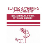 Elastic Gathering Attachment for Overlock, sergers Janome, Elna, Art.200-218-102