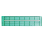 Bias tape Cutting Ruler 10 cm x 40 cm Clover (Japan) 57-924