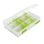 12 Compartment Adjustable Storage box, 20 x 13 x 3,5 cm, Beadalon JA-BOX5