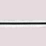 Taffeta Ribbon: Club stripes, 10 mm