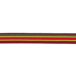 Taffeta Ribbon: Club stripes, 25 mm