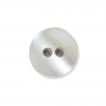 Pärlmutter läikega, kahe metallauguga plastiknööp ø15 mm, suurus: 24L