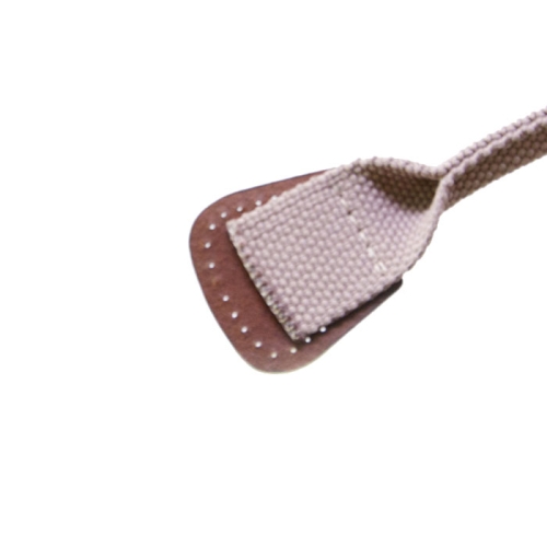 Bag Handle, textile & leather details, 50 cm A3005-1