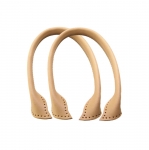 Kaarjad täisnahast käekotisangad laiusega 15 cm K1032