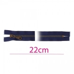 Metall-tõmblukud pikkusega 22cm