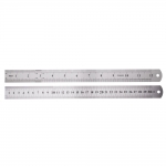 Stainless Steel Ruler with metric and inch scale, 30cm/12`inch