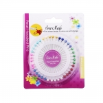 Pärlmutterpea-nööpnõelad; 40 tk, 38 mm x ø0,60 mm, SewMate P40-38L(P)