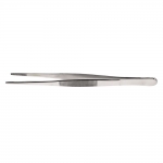Steel Straight Serrated Tweezers, 15,5cm, PK1818