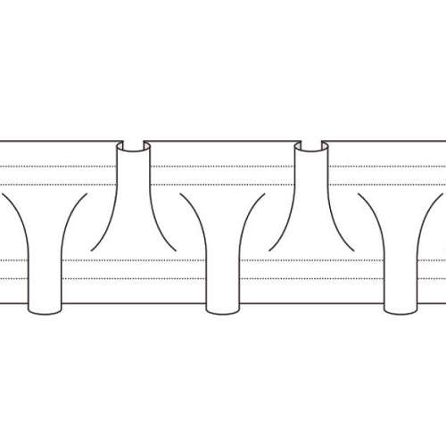 Curtain Tape 100 mm, Z13/Z-200
