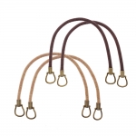 Cork covered bag handles