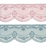 Embroidered Lace P-30386, 8 cm 