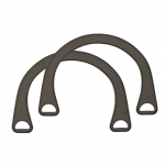 U-shape Bag handles, 16 cm, IR310