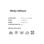 Fabric Nicky Velours Art.8353 