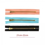21cm-22cm Closed end Metal Zippers Opti, zip fasteners, member width: 6mm