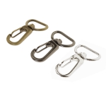 Swivel hook; swivel latch; swivel ring; snap hook, key clasp, 42 x 25 mm, for belt width 15 (-20) mm