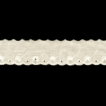 Кружево ришелье (лента бродери) 3,5 cм, 1213731, 3 м шпуля