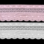 Broderie Anglaise Lace T119, 7 cm