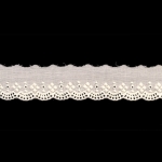 Broderie Anglaise Lace 34380, 2,5 cm 