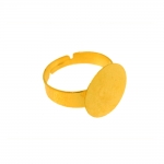 Sõrmusetoorik ümara sileda plaadiga / Round Finger Ring Base / 15mm