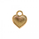 Südamekujuline, riputis, Jewelery Spacer with Heart, 8 x 7 x 2 mm