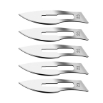 Replacement Curved Surgical Blades, 5 pcs, No.23