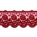 Embroidered Lace P-2616, 9 cm 