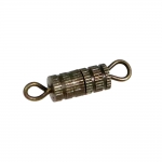 Cylindrical Turnbuckle Clasp with Ridge Pattern / 16mm