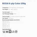 Mustrit moodustav sokilõng Regia 6-fädig Color 150g, Schachenmayr