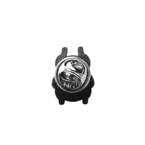 Mardika kujuline, metallist märgi toorik, liblikkinnitusega, 20 x 14mm 