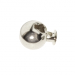 Металлическая стопор фиксатор для шнура ø15мм для шнура макс. ø4мм