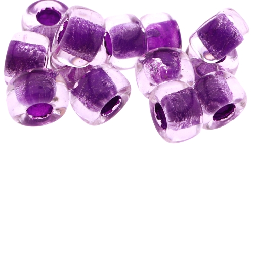 Torujas läbipaistev värvilise sisuga 17x11mm klaashelmes 