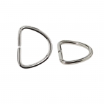 D-ring, half ring for tape width 10 - 12 mm