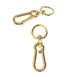 High Gloss Swivel hook; swivel latch; swivel ring; snap hook, key clasp, Twist Base, 80 mm for band 15 (-20) mm