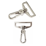 Карабин, глянцевый, 57 x 46 мм для ремня 35мм