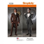 Men`s Cosplay Costumes, Simplicity Pattern #1039