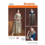18th Century Costumes, Simplicity Pattern #8161