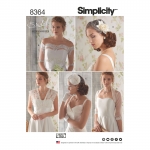 Women`s Cover-ups, Fascinator, and Hat, Simplicity Pattern #8364