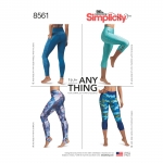 Women’s Leggings, Simplicity Pattern #8561