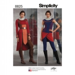 Misses knit Warrior Costumes, Simplicity Pattern #8825