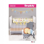 Baby Nursery, Sizes: ONE SIZE, Simplicity Pattern #S8939
